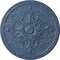 Ekena Millwork Milton Ceiling Medallion (Fits Canopies up to 7 7/8"), 40 5/8"OD x 1 3/4"P, Americana Crackle CM40MIAMC - alternate 1